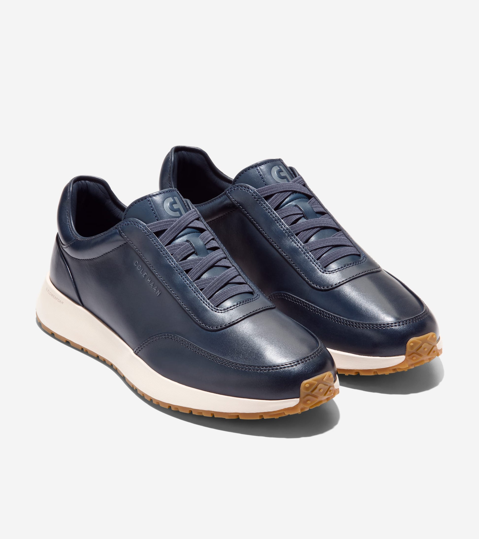 Men's GrandPrø Luxe Mile Slip-On Sneakers-Navy Blazer-Ivory-Gum