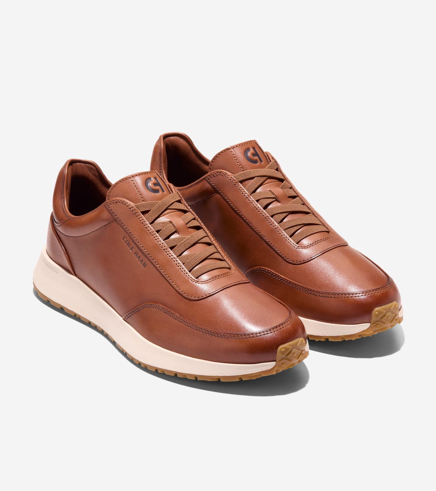 Men's GrandPrø Luxe Mile Slip-On Sneakers-British Tan-Ivory-Gum
