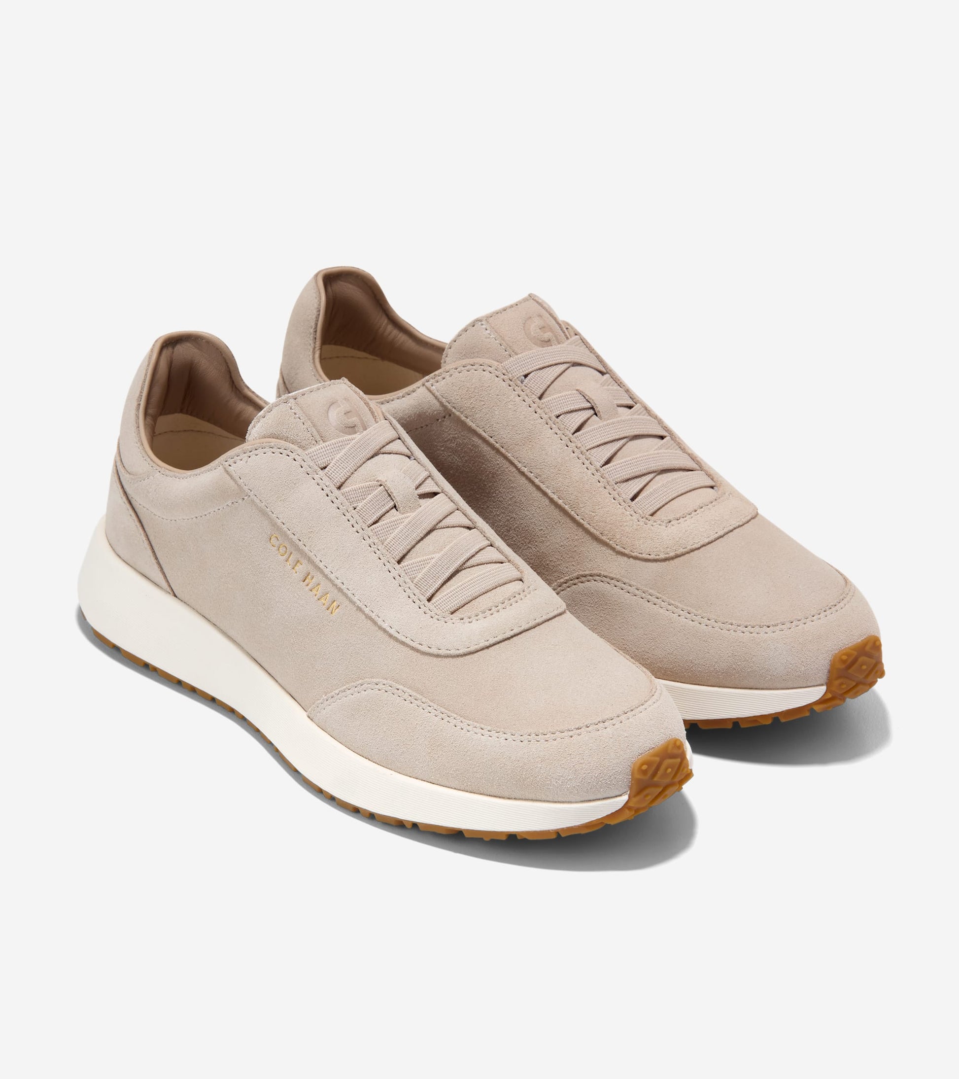 Women's GrandPrø Luxe Mile Slip-On Sneakers-Light Sesame