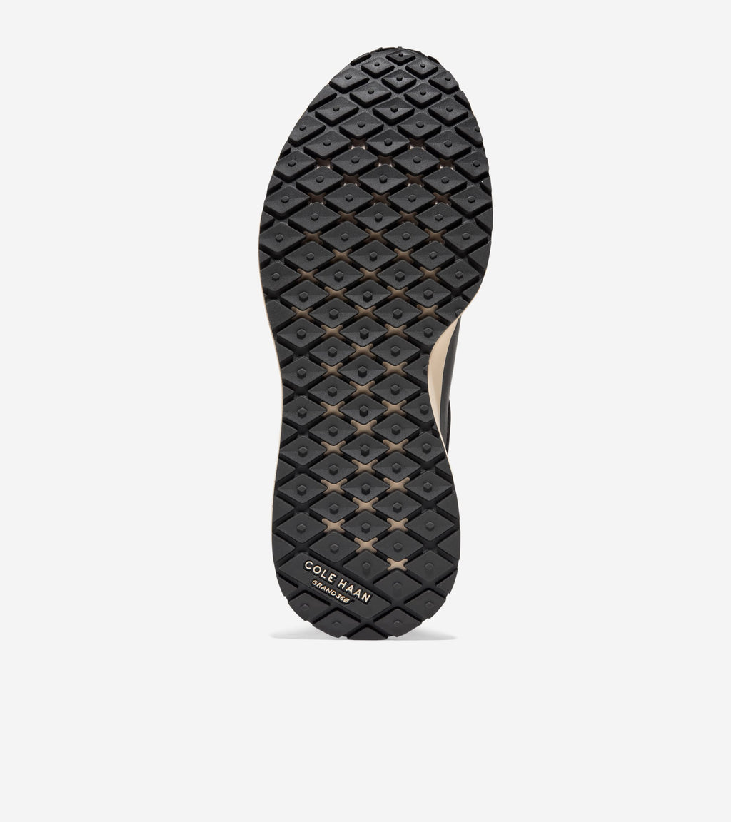 Men's GrandPrø Luxe Mile Slip-On Sneakers-Black-Ivory-Nicotine