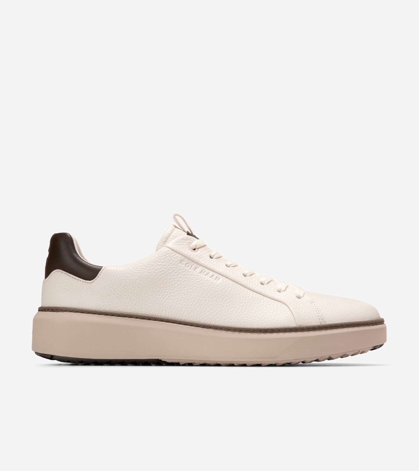 Men's GrandPrø Topspin Golf Shoes-Ivory-Deep Olive-Sesame