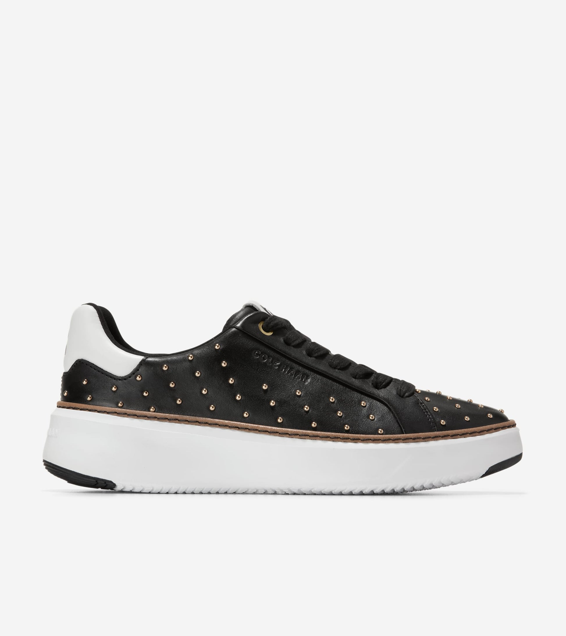 Women's GrandPrø Topspin Sneakers-Black