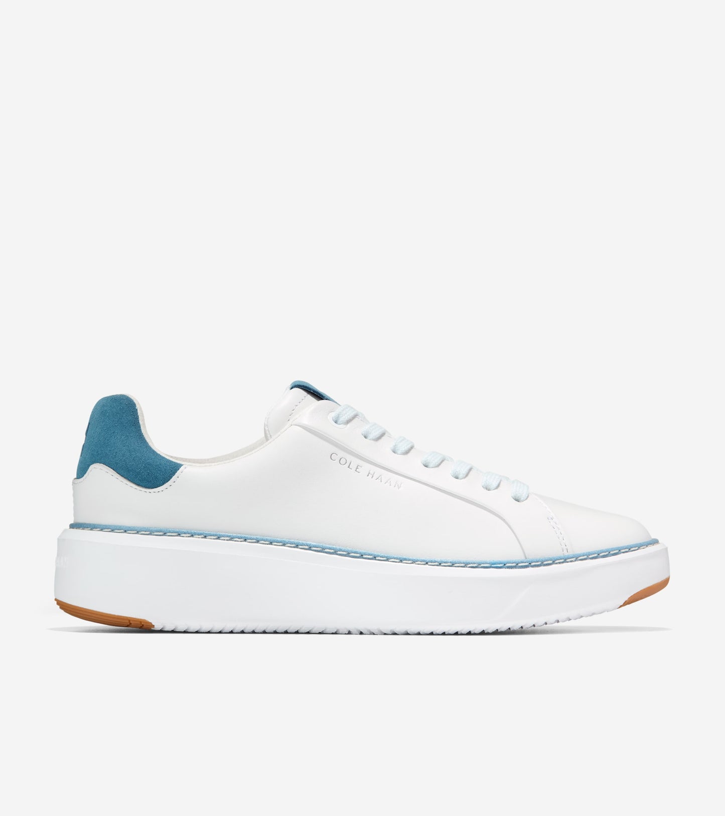 Women's GrandPrø Topspin Sneakers-White-Provincial Blue