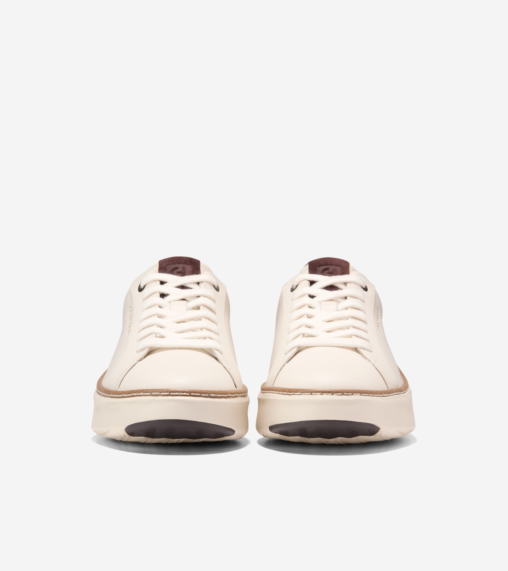 Women's GrandPrø Topspin Sneakers-Ivory-Dark Chocolate