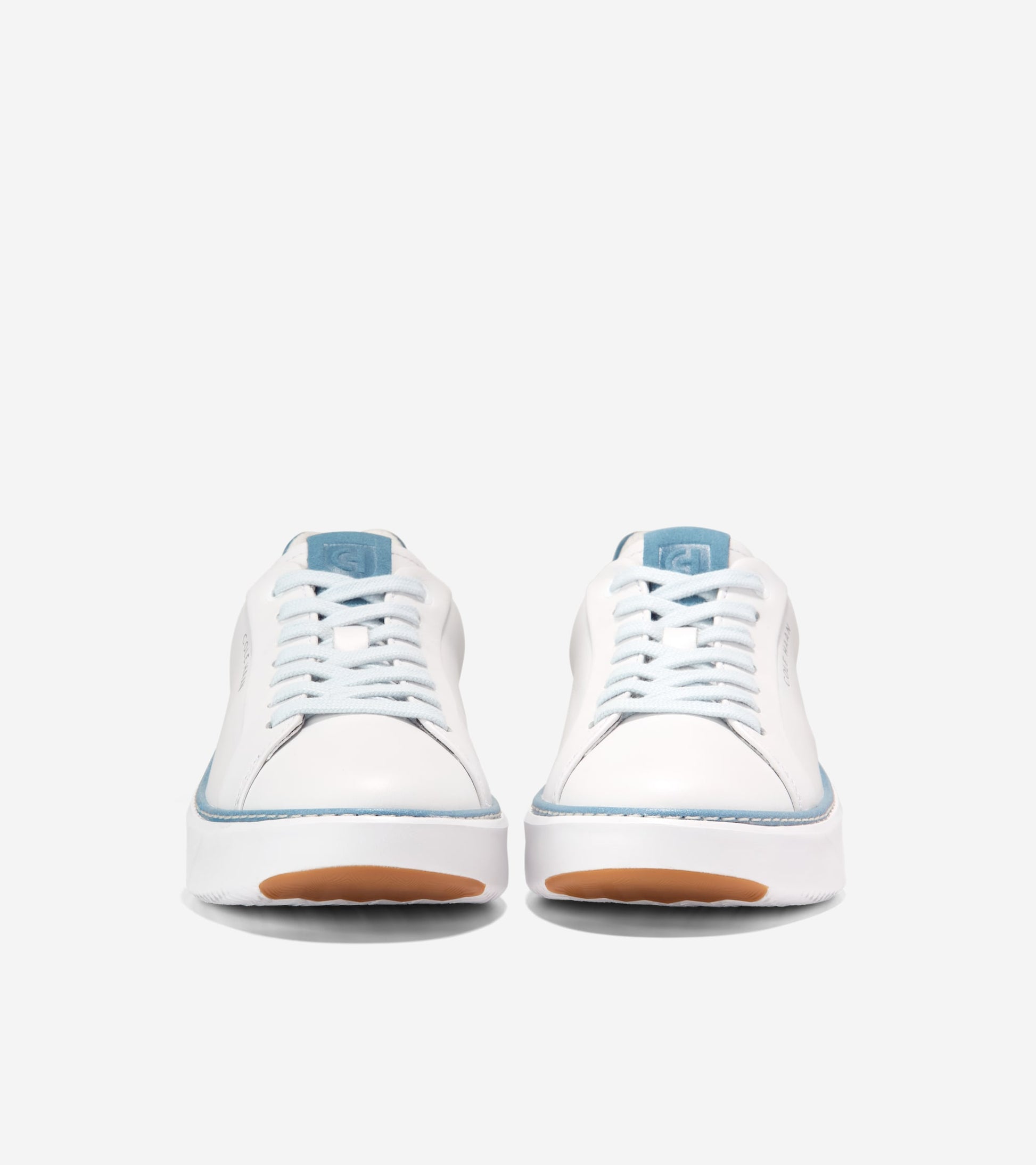 Women's GrandPrø Topspin Sneakers-White-Provincial Blue