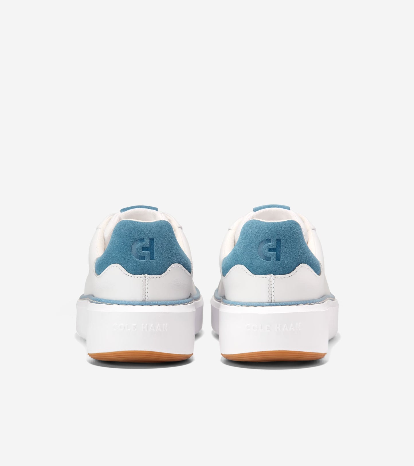 Women's GrandPrø Topspin Sneakers-White-Provincial Blue