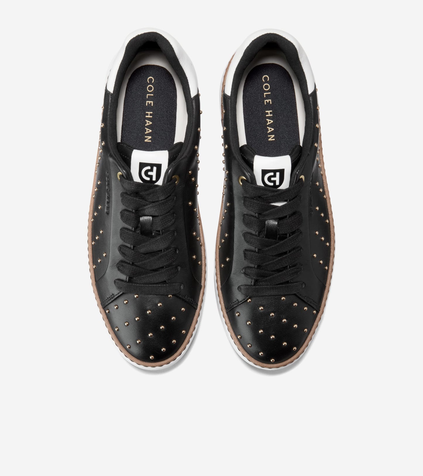 Women's GrandPrø Topspin Sneakers-Black