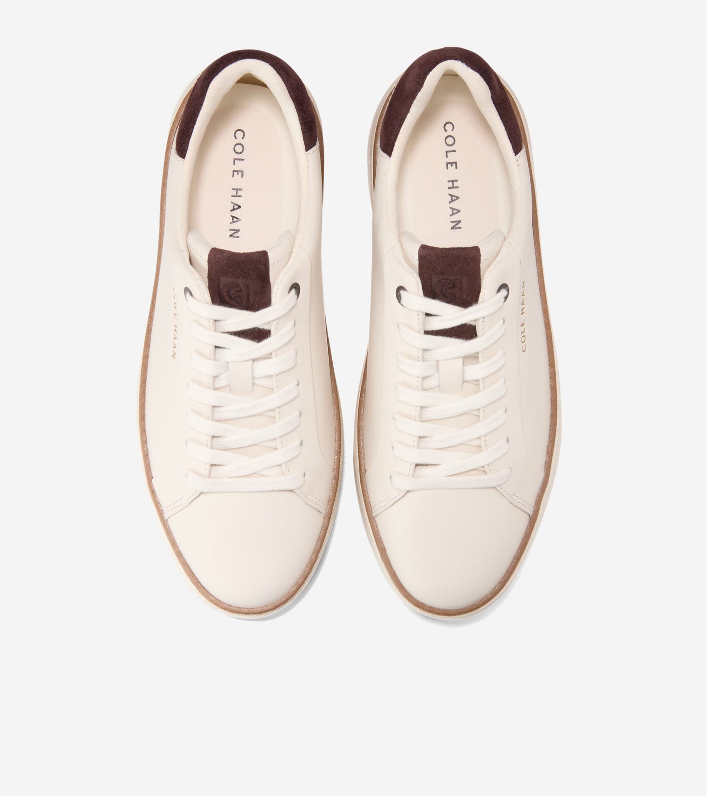 Women's GrandPrø Topspin Sneakers-Ivory-Dark Chocolate
