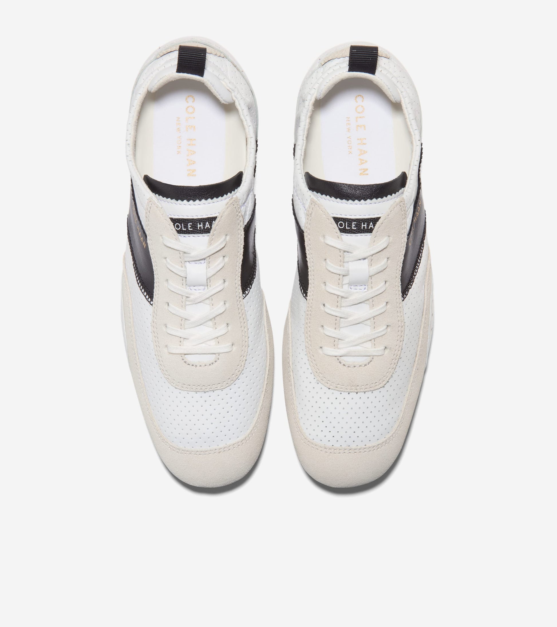 Women's GrandPrø Travina Sneakers-White-Black-Silver Birch