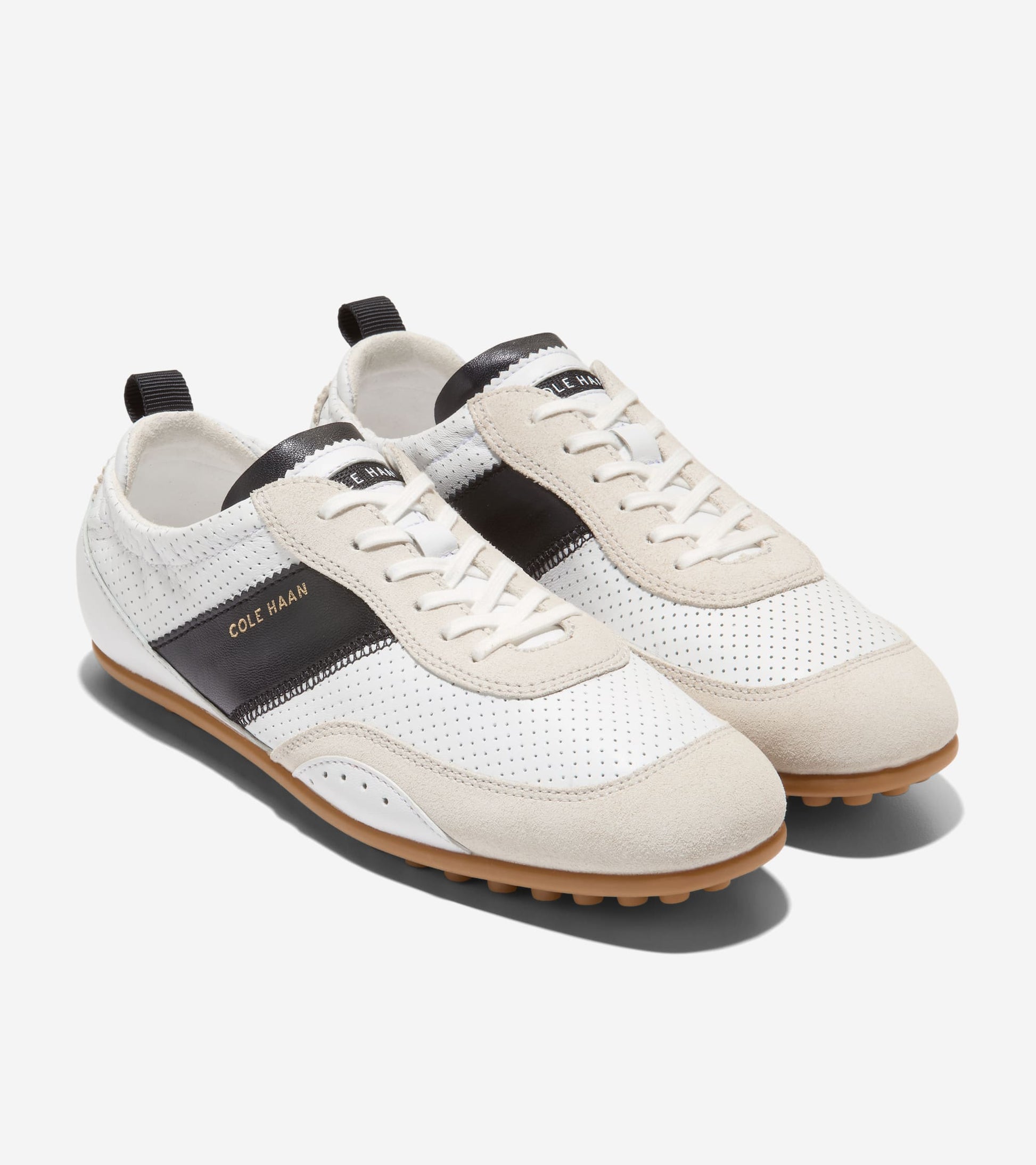 Women's GrandPrø Travina Sneakers-White-Black-Silver Birch