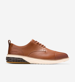 Men's Grand Hurrion Cap Toe Oxfords-British Tan-Ivory-Java