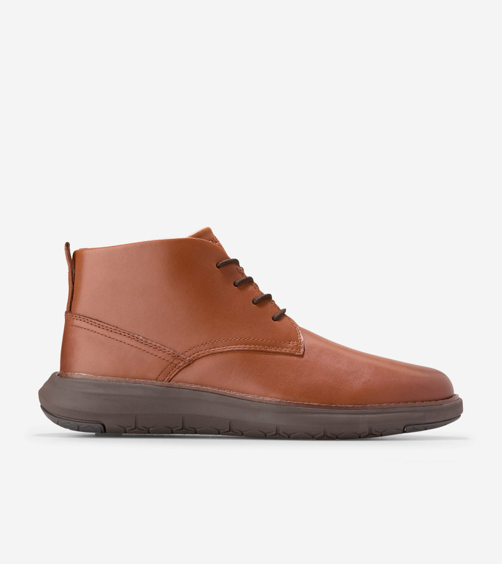 Men's Grand Remix Chukka Boots-British Tan-Java