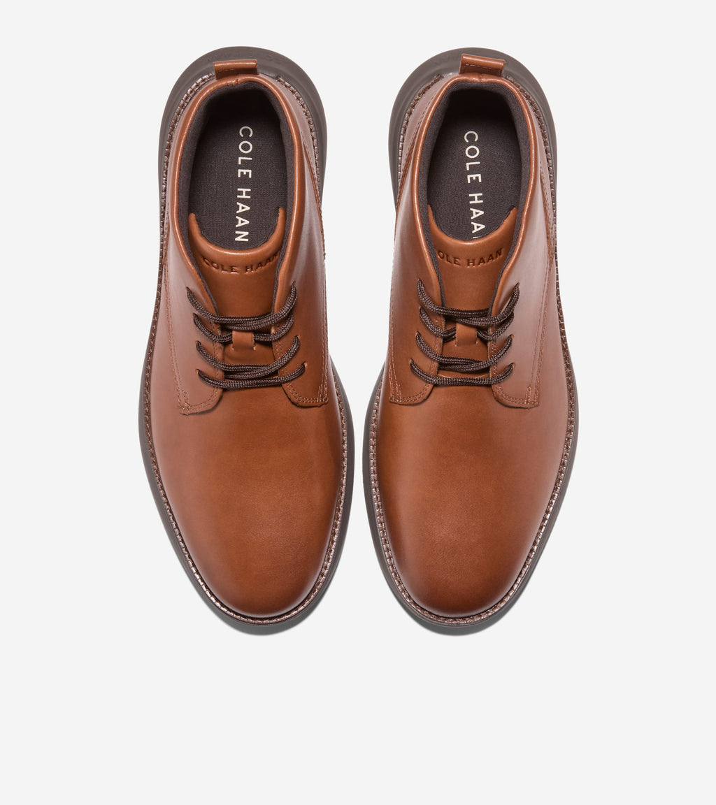 Men's Grand Remix Chukka Boots-British Tan-Java