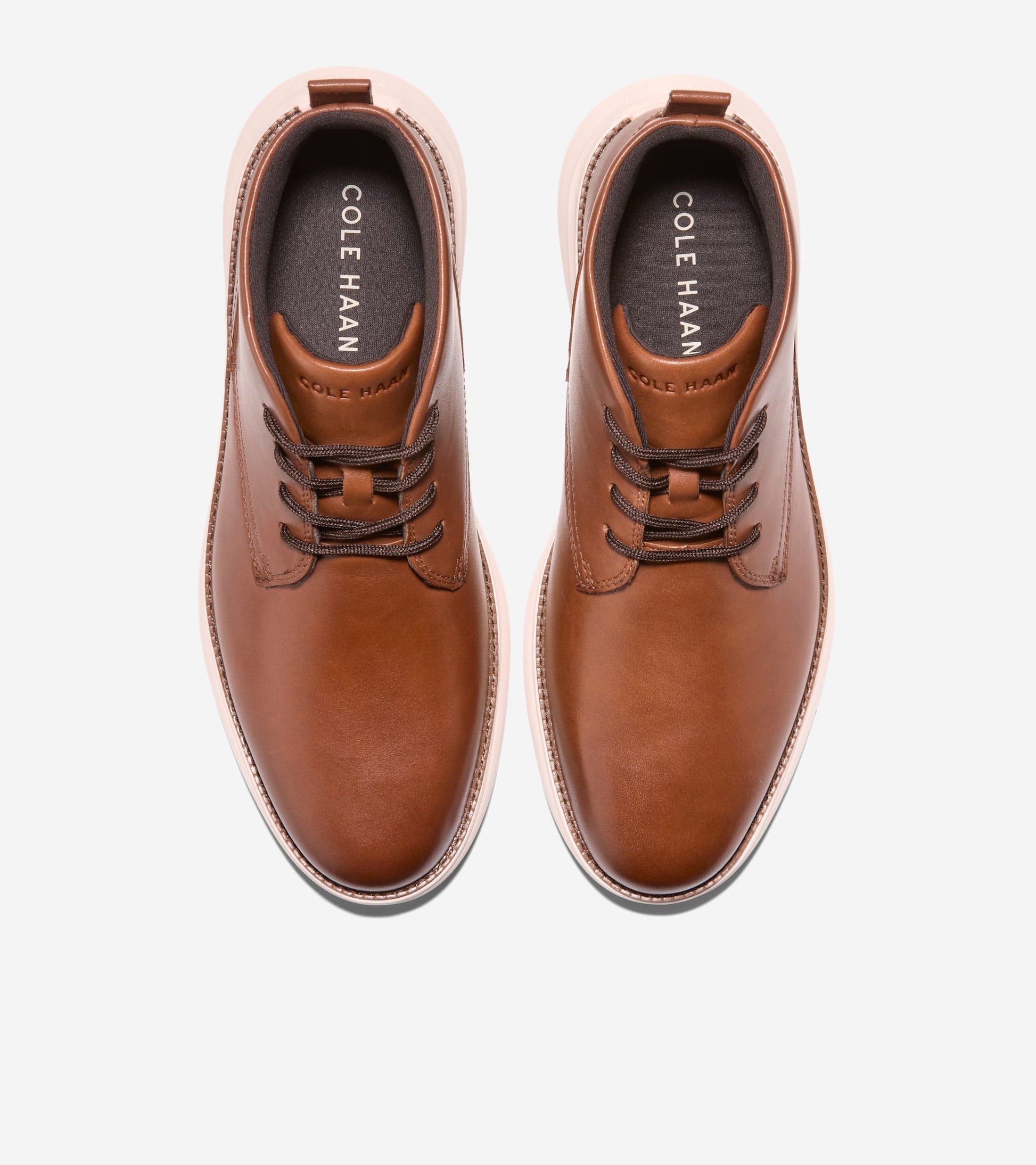 Men's Grand Remix Chukka Boots-British Tan-Ivory