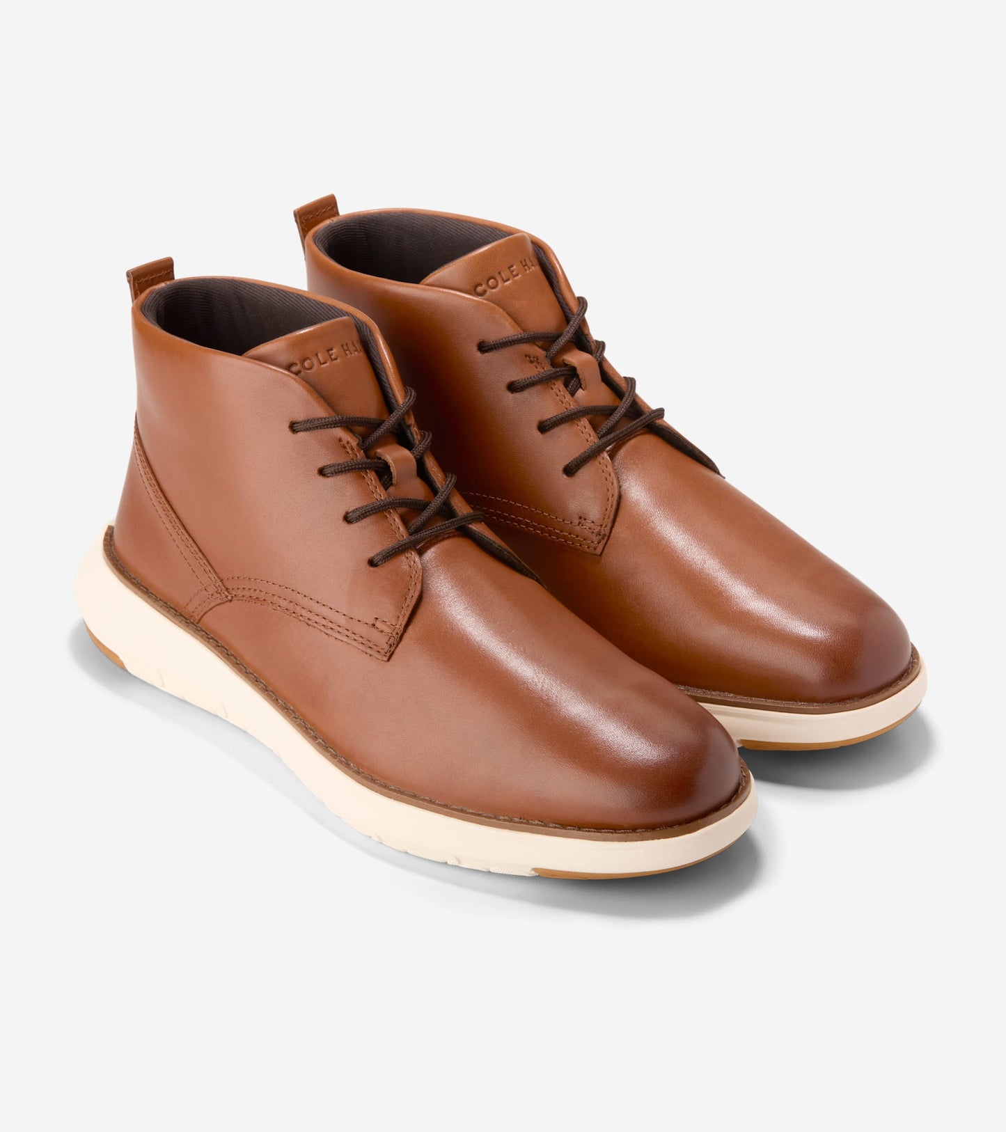 Men's Grand Remix Chukka Boots-British Tan-Ivory