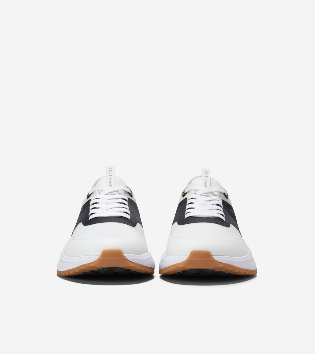 Men's GrandPrø All-Day Golf Shoes-White-Black