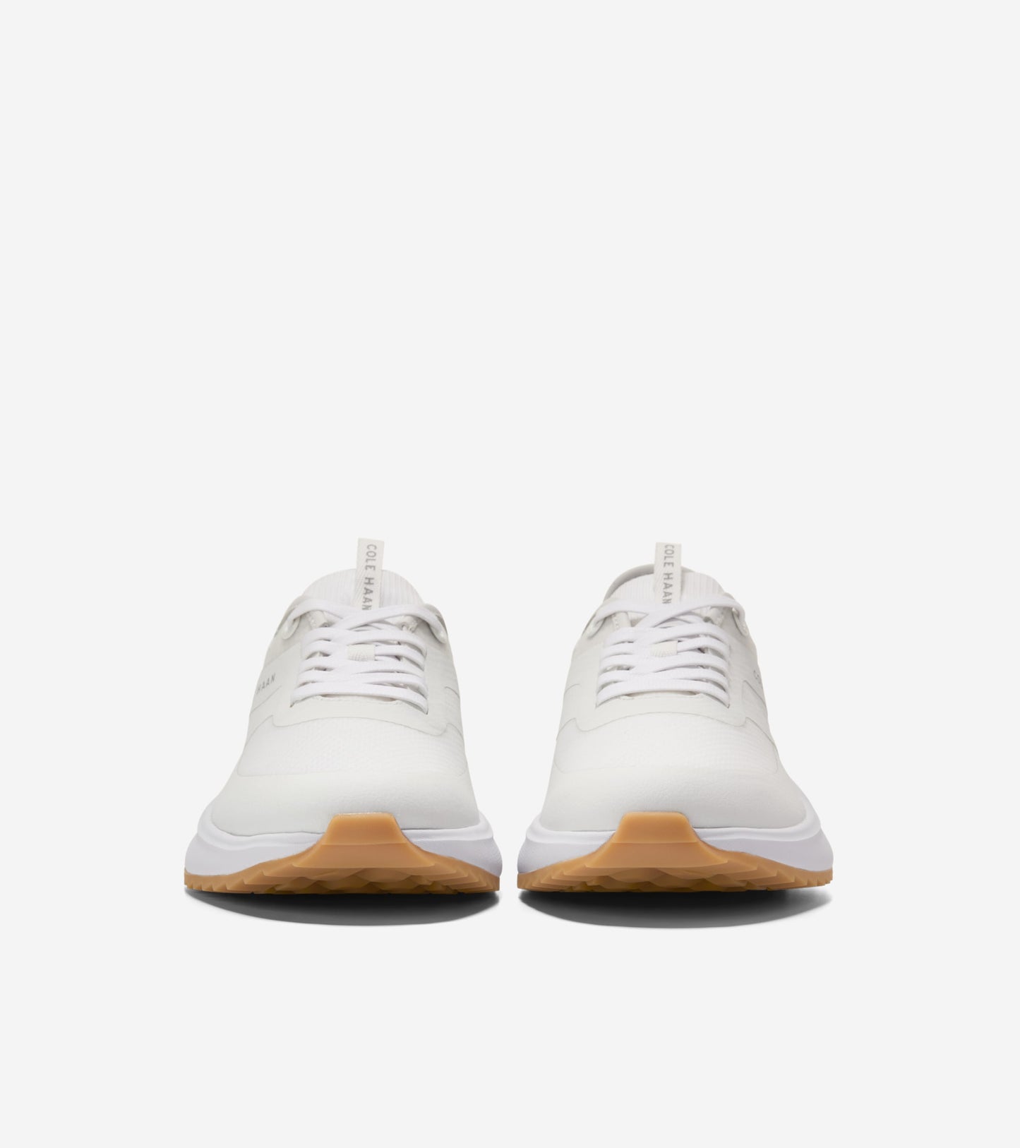 Men's GrandPrø All-Day Golf Shoes-White-Veg Tan