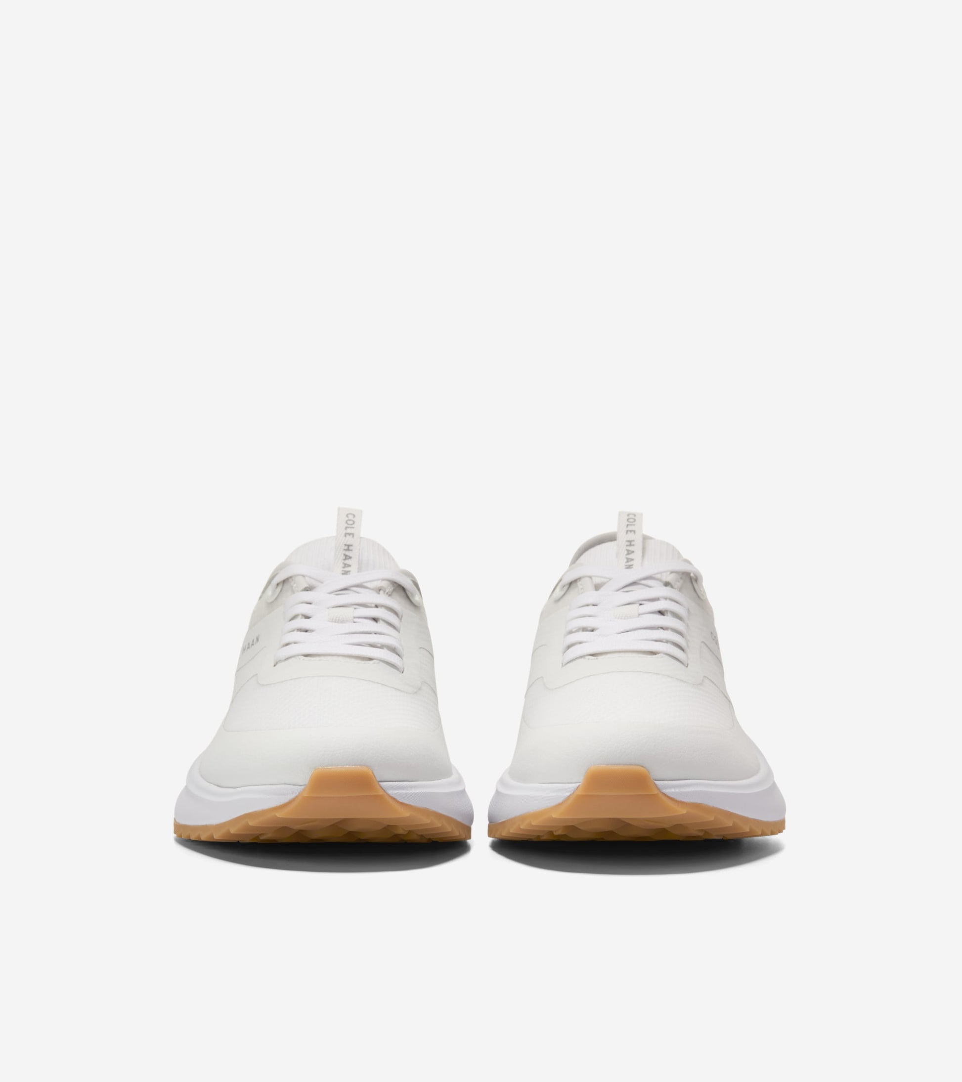 Men's GrandPrø All-Day Golf Shoes-White-Veg Tan