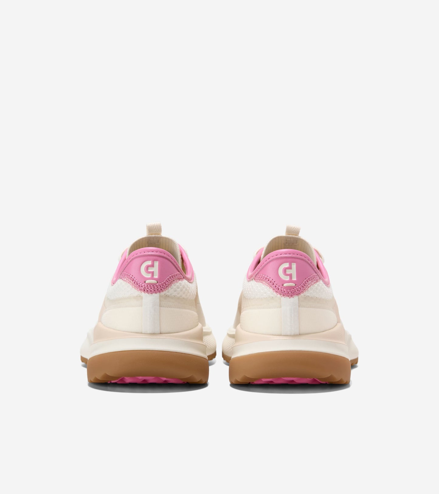 Women's GrandPrø All-Day Golf Shoes-Ivory-Bleached Tan-Powder