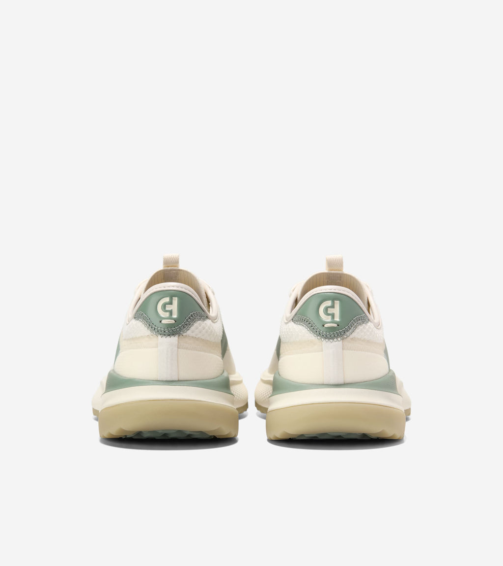 Women's GrandPrø All-Day Golf Shoes-Ivory-Lily Pad-Powder