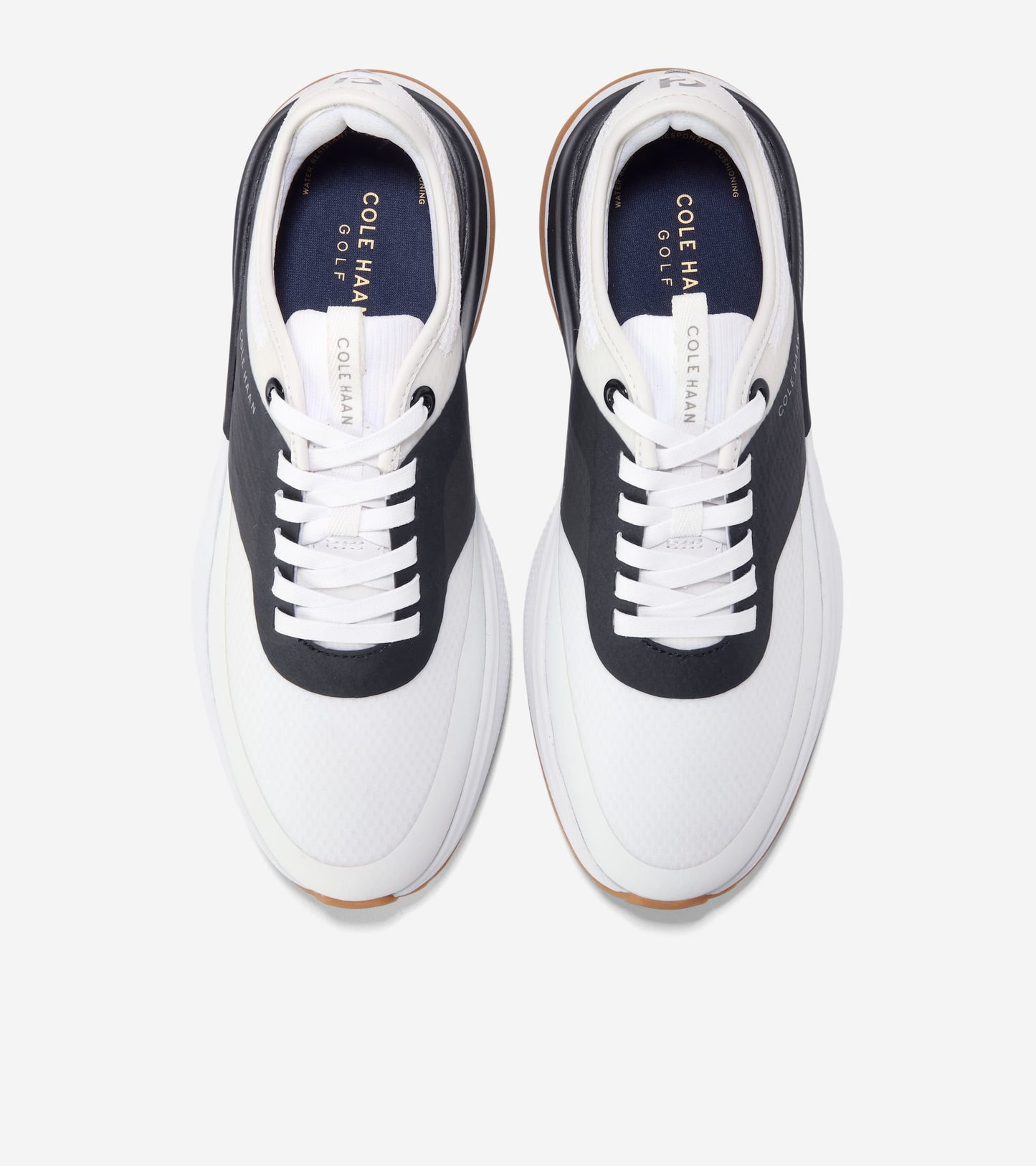 Men's GrandPrø All-Day Golf Shoes-White-Black