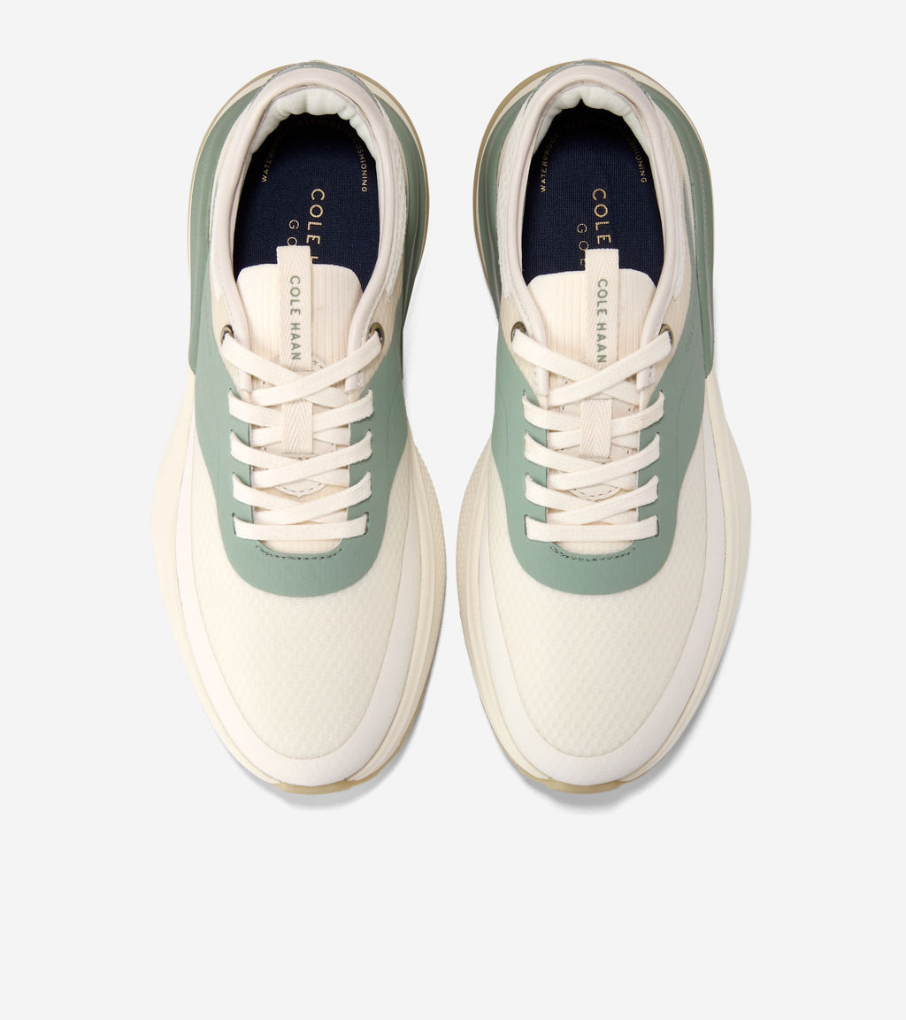 Women's GrandPrø All-Day Golf Shoes-Ivory-Lily Pad-Powder
