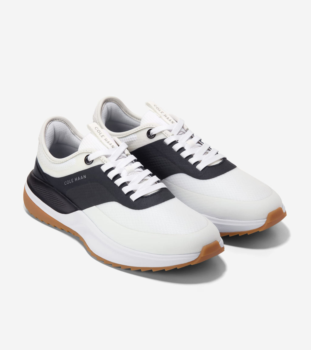 Men's GrandPrø All-Day Golf Shoes-White-Black