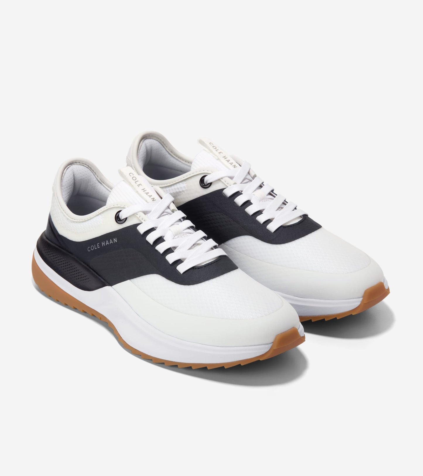 Men's GrandPrø All-Day Golf Shoes-White-Black