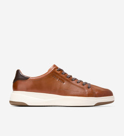 Men's GrandPrø Tennis 2.0 Sneakers-British Tan-Dark Chocolate