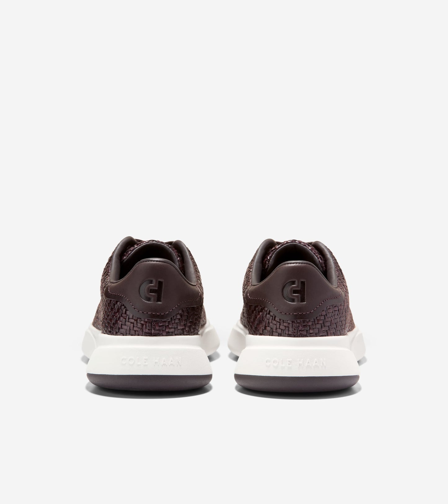 Women's GrandPrø Tennis 2.0 Sneakers-Brown Raffia-Dark Chocolate
