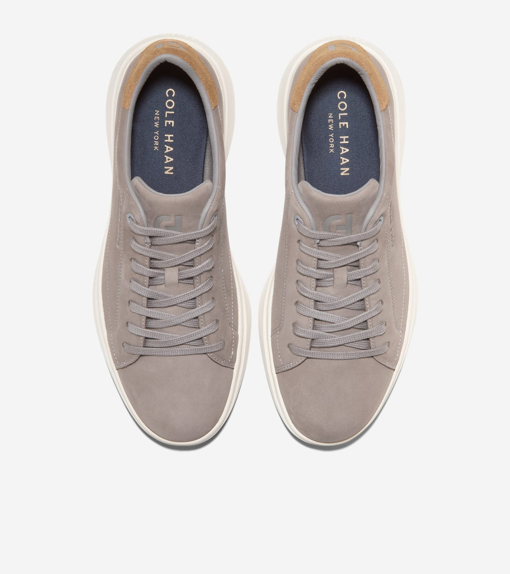 Men's GrandPrø Tennis 2.0 Sneakers-Ironstone-Golden Honey-Ivory