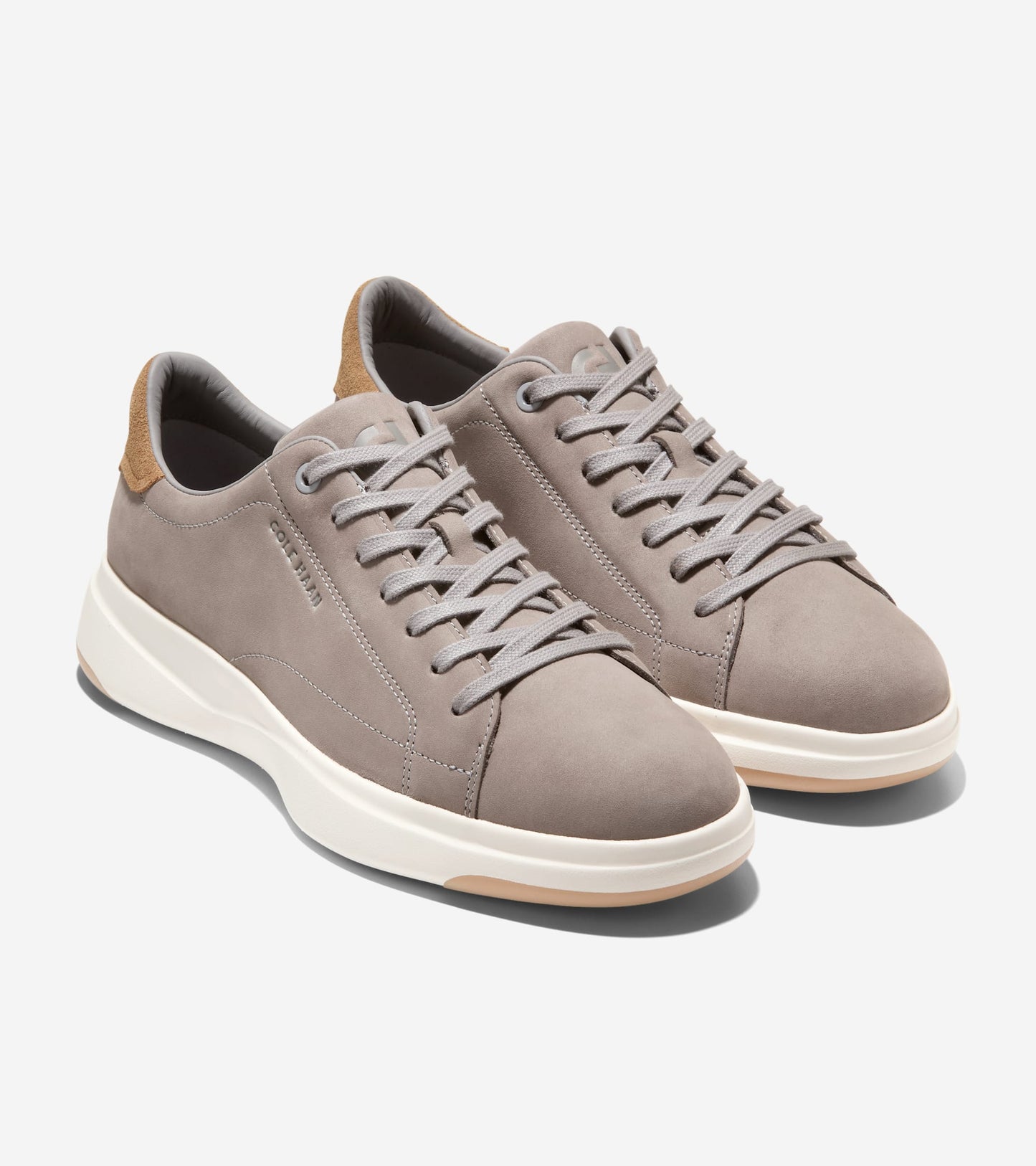 Men's GrandPrø Tennis 2.0 Sneakers-Ironstone-Golden Honey-Ivory