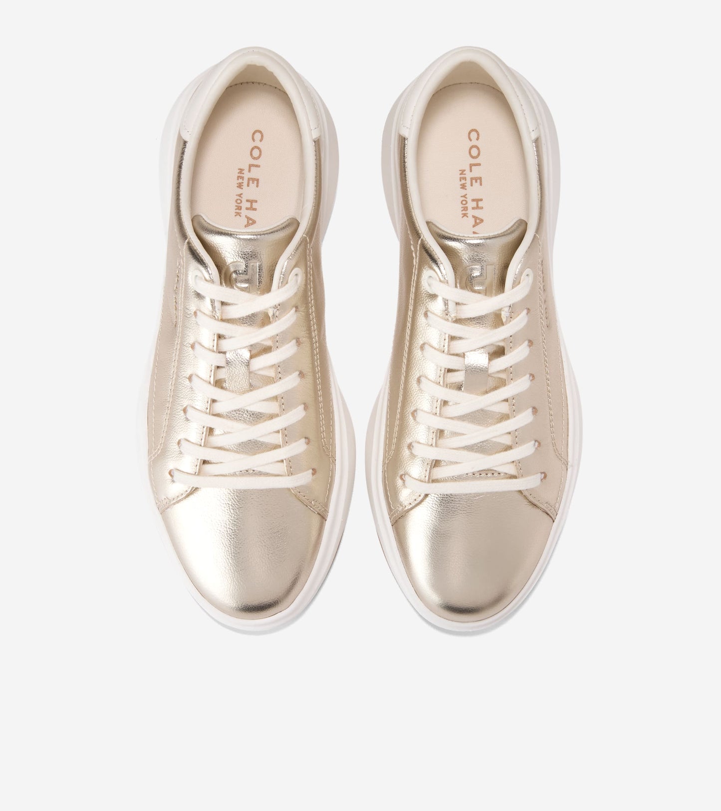 Women's GrandPrø Tennis 2.0 Sneakers-Soft Gold-Powder