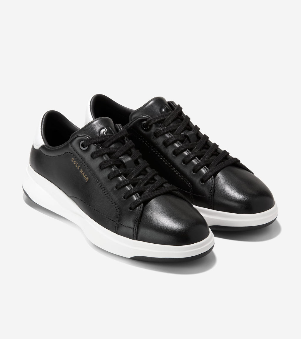 Women's GrandPrø Tennis 2.0 Sneakers-Black-White