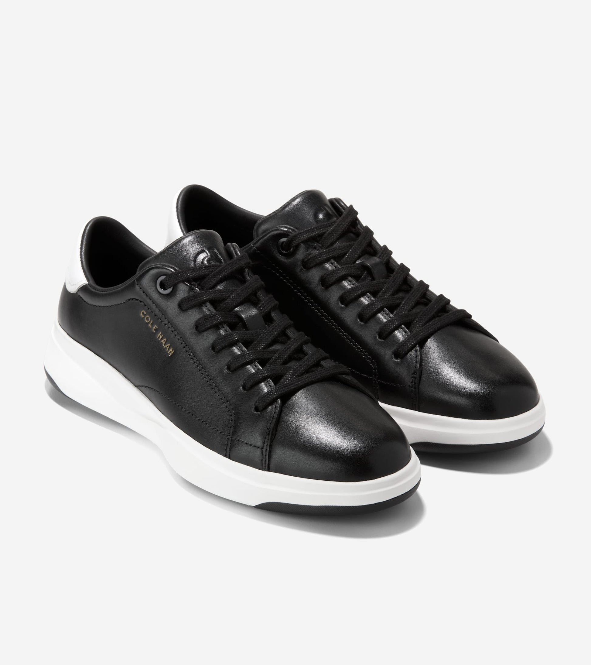 Women's GrandPrø Tennis 2.0 Sneakers-Black-White