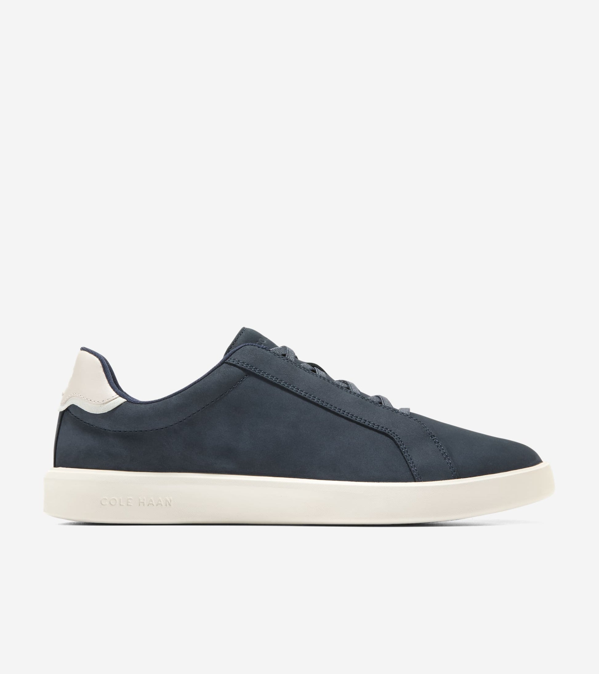 Men's Grand Crosscourt Daily Lace-To-Toe Slip-On Sneakers-Navy Blazer-Ivory