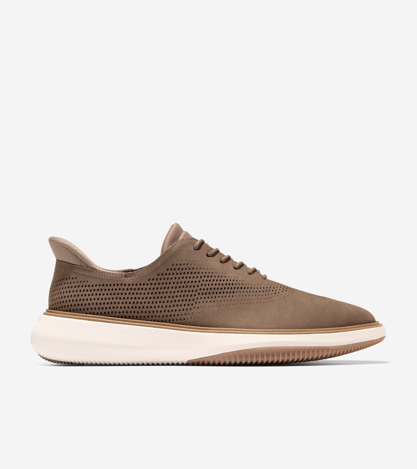 Men's Grand Phaze Laser Quick-On Oxfords-Truffle-Irish Coffee-Ivory