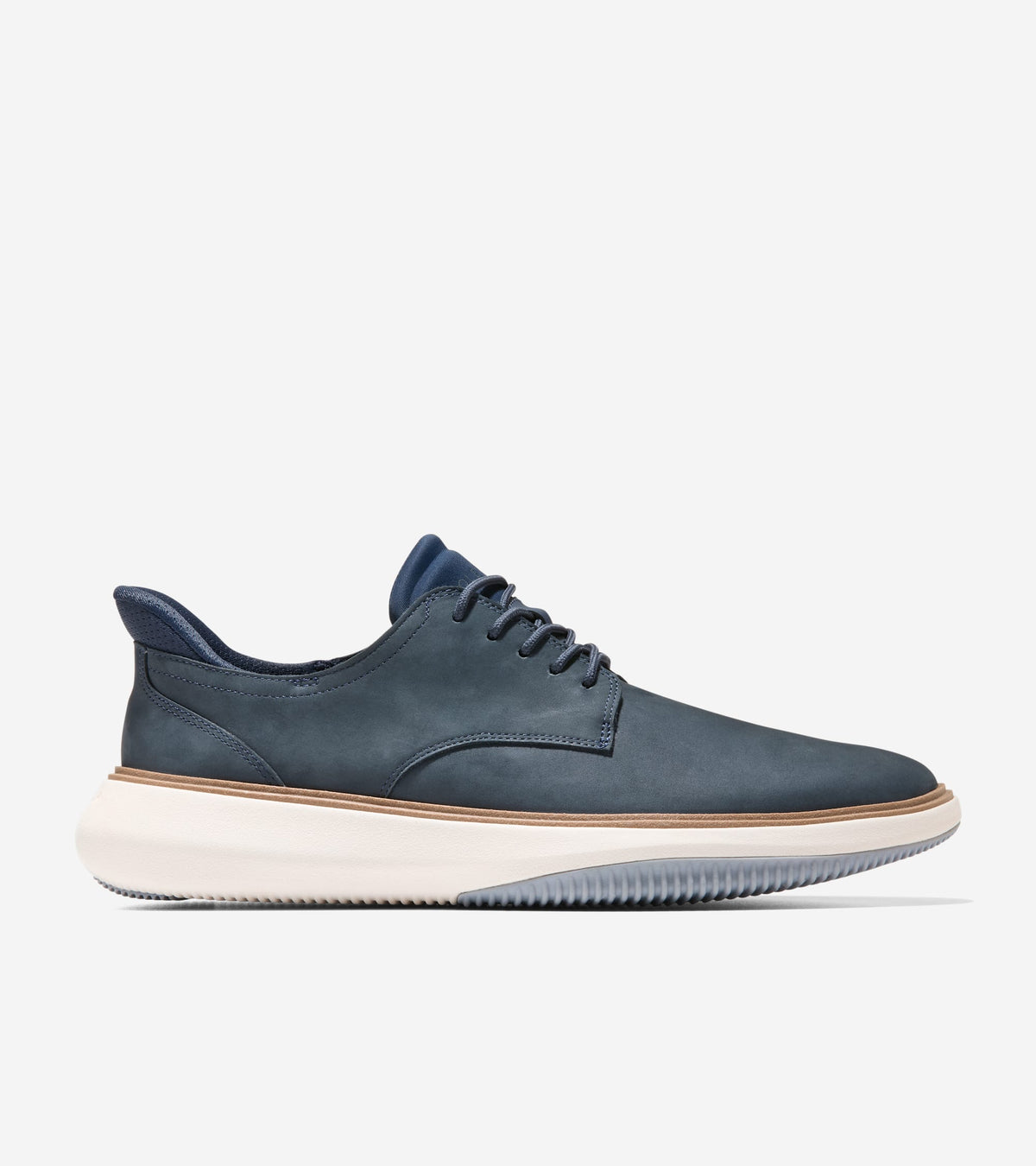 Men's Grand Phaze Plain Toe Quick-On Oxfords-Navy Blazer-Navy Blazer-Ivory