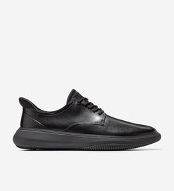 Men's Grand Phaze Plain Toe Quick-On Oxfords-Black