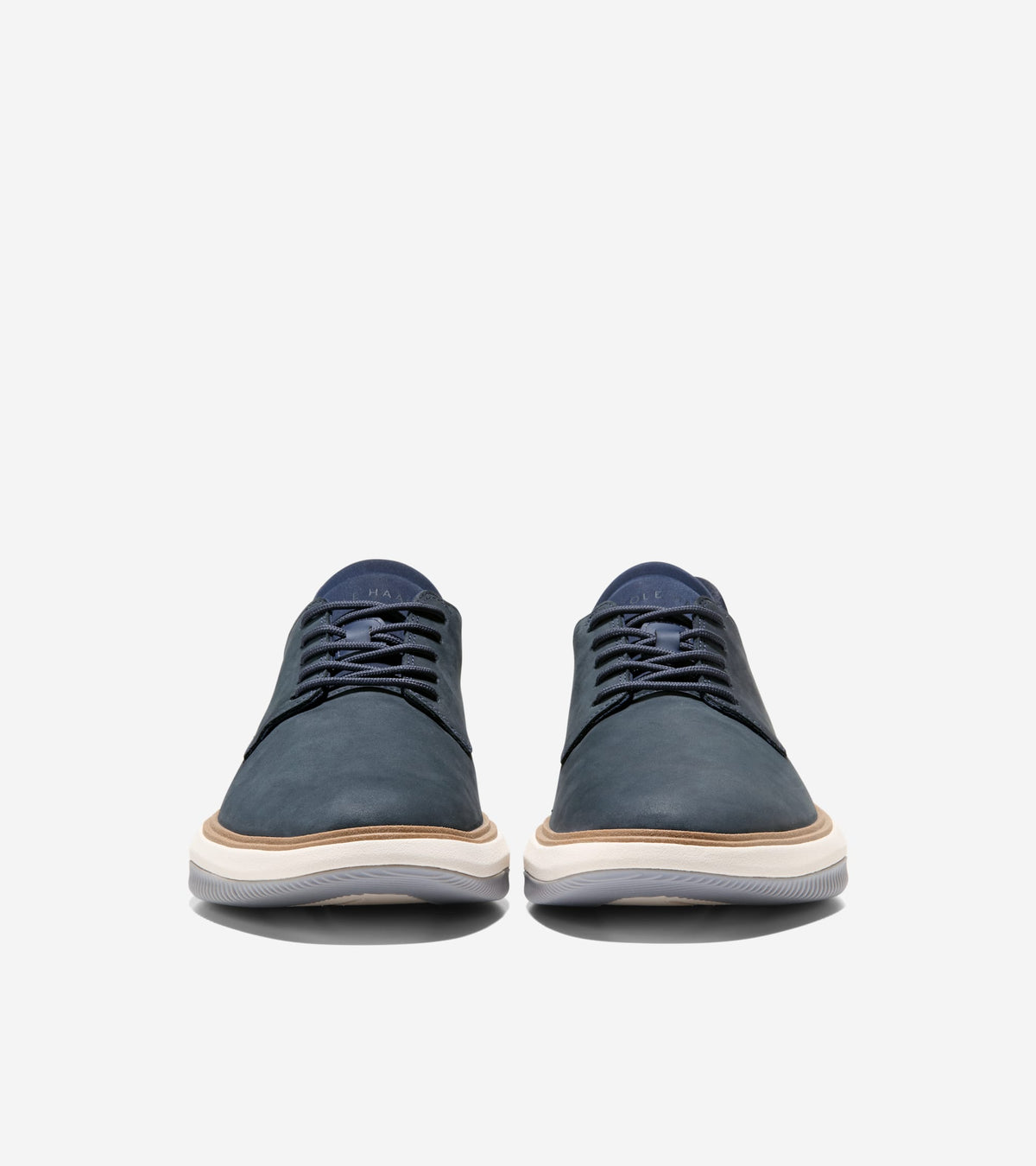 Men's Grand Phaze Plain Toe Quick-On Oxfords-Navy Blazer-Navy Blazer-Ivory