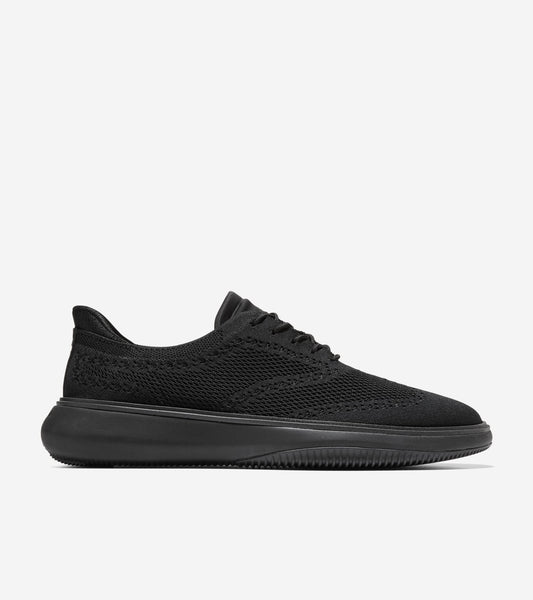 Men's Grand Phaze Stitchlite™ Quick-On Oxfords-Black