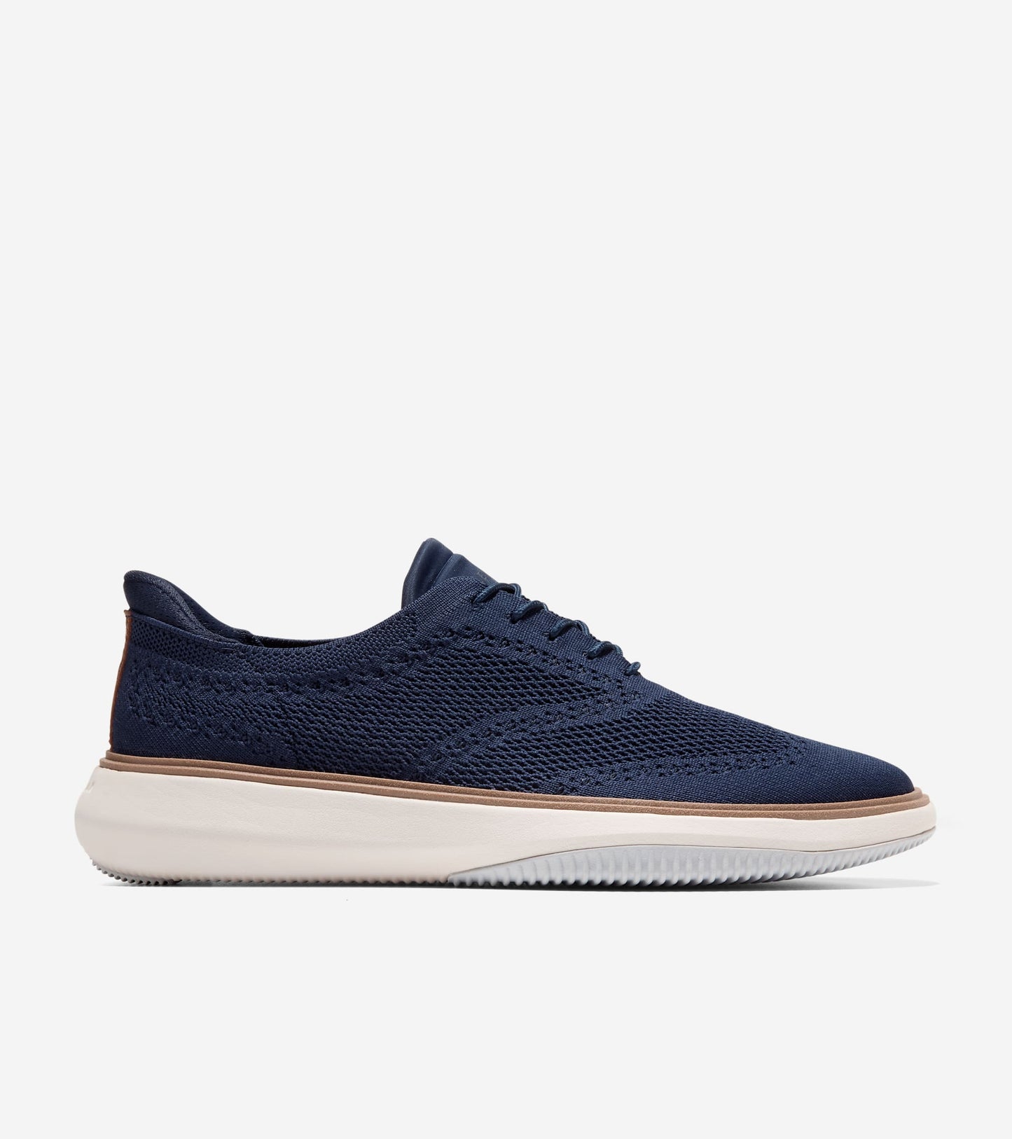 Men's Grand Phaze Stitchlite™ Quick-On Oxfords-Marine Blue-Natural-Ivory