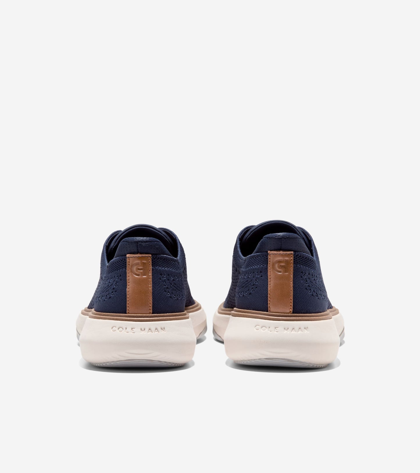 Men's Grand Phaze Stitchlite™ Quick-On Oxfords-Marine Blue-Natural-Ivory