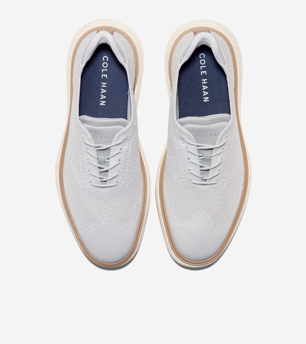 Men's Grand Phaze Stitchlite™ Quick-On Oxfords-Oyster Mushroom-Natural-Ivory