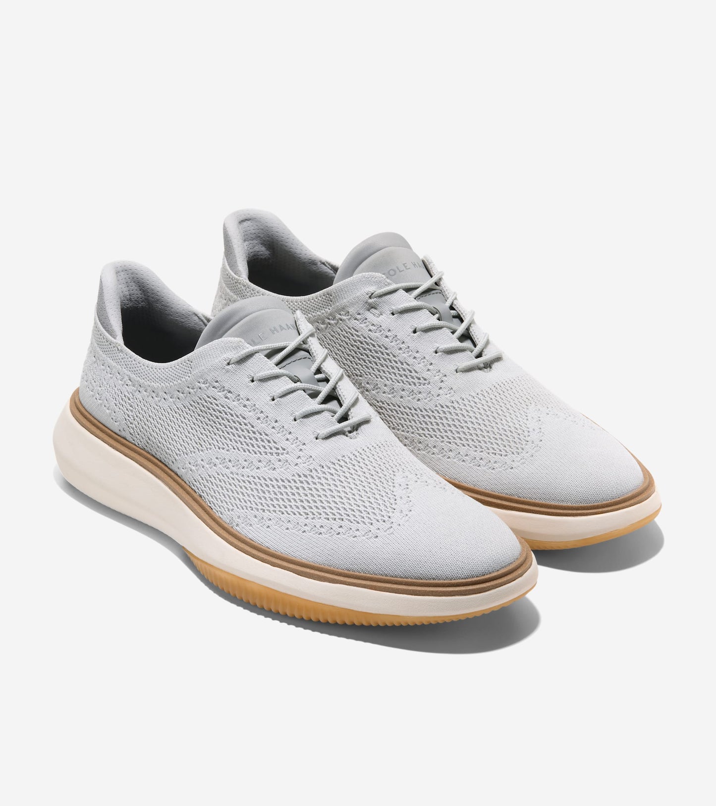 Men's Grand Phaze Stitchlite™ Quick-On Oxfords-Oyster Mushroom-Natural-Ivory
