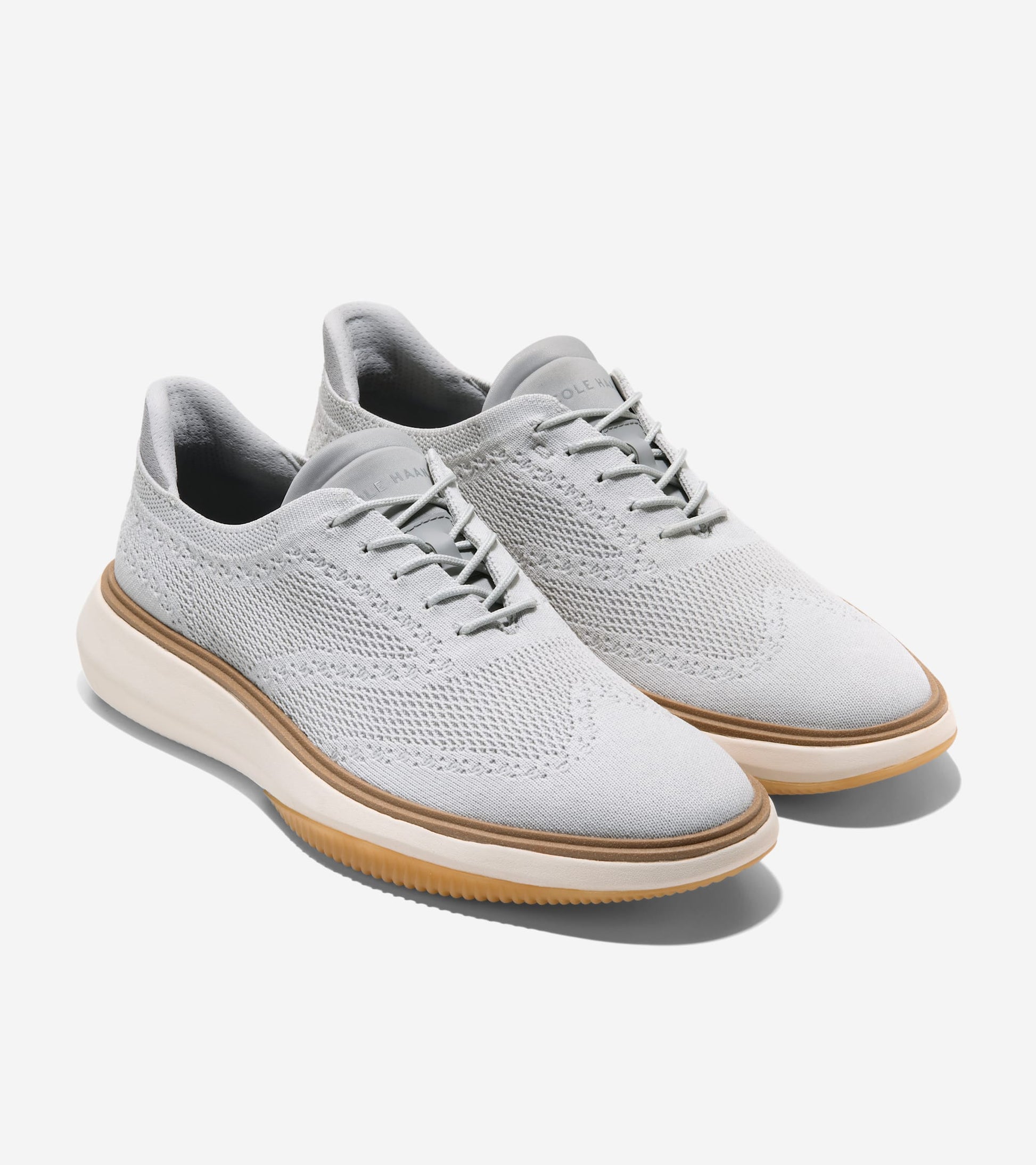 Men's Grand Phaze Stitchlite™ Quick-On Oxfords-Oyster Mushroom-Natural-Ivory