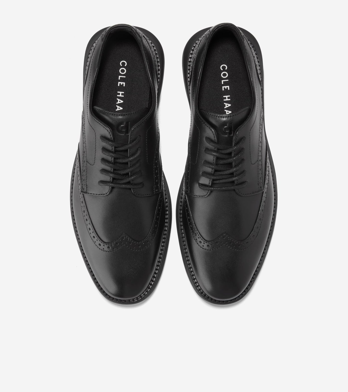 Men's Grand Shadowlite Wingtip Oxfords-Black