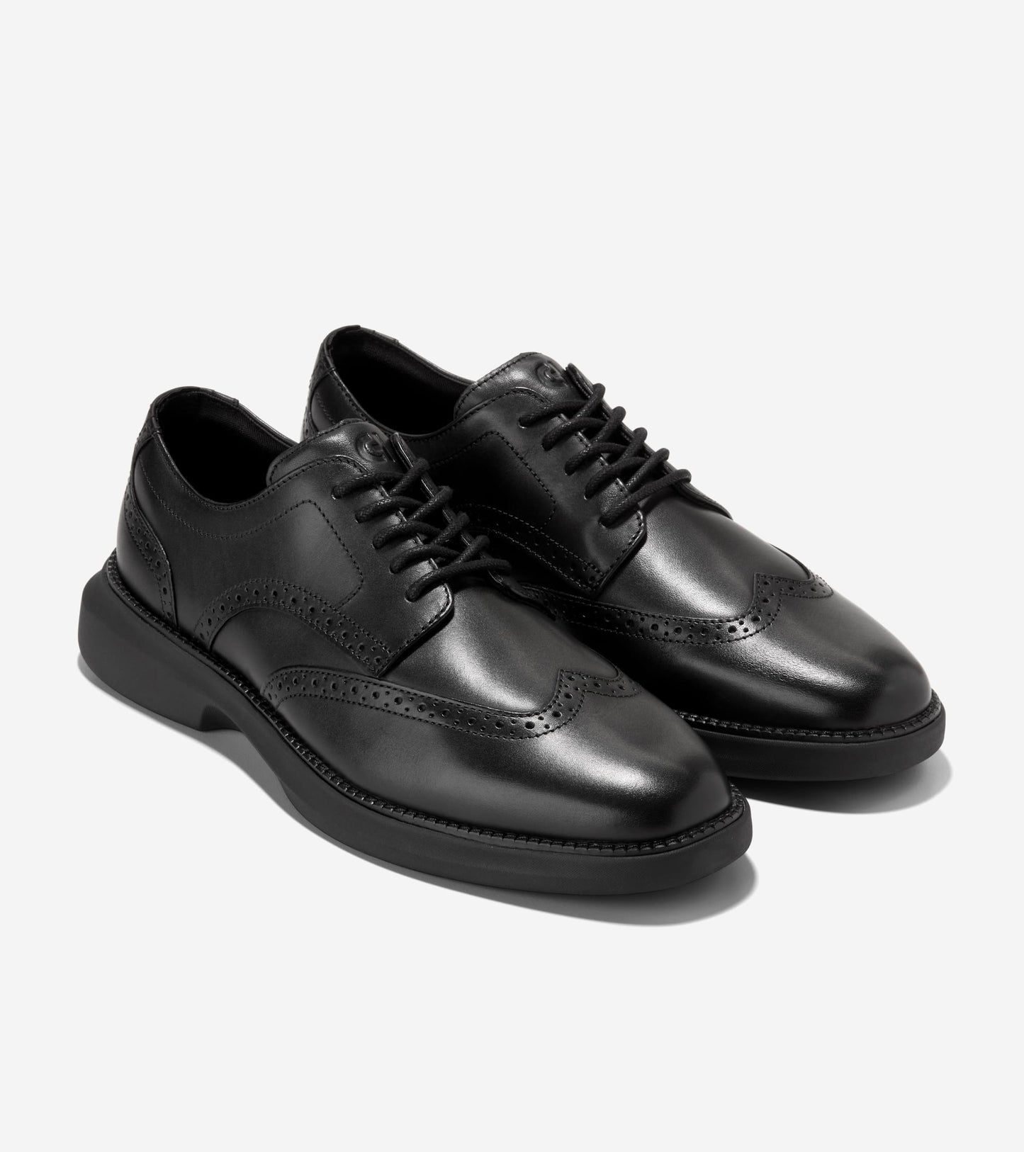 Men's Grand Shadowlite Wingtip Oxfords-Black