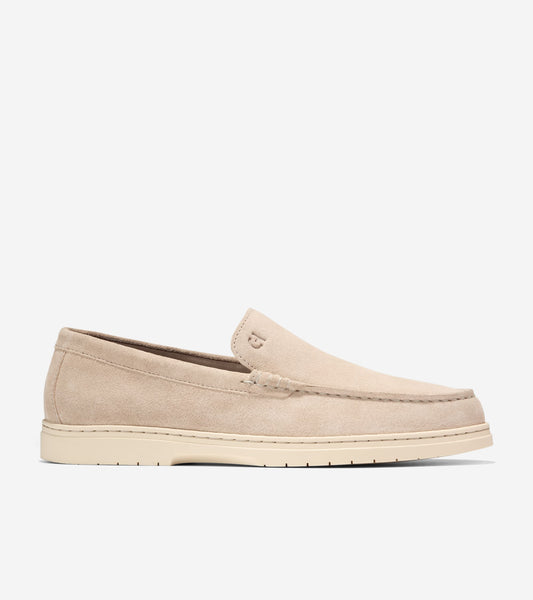 Men's Greenwich Grand Venetian Loafers-Oxford Tan-Ivory