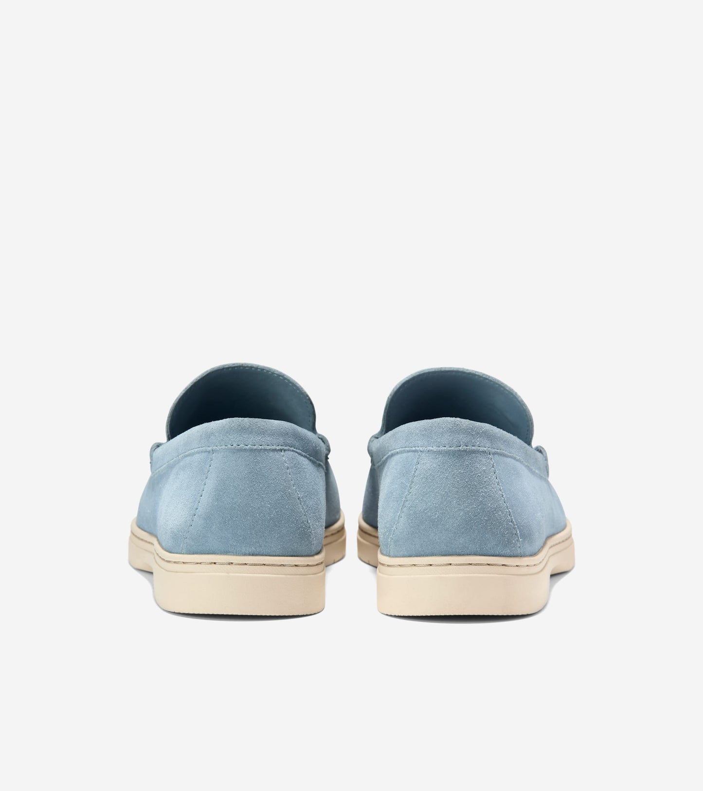 Men's Greenwich Grand Venetian Loafers-Dusty Blue-Ivory